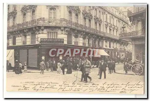 Angers Cartes postales Le carrefour Rameau (Bernard Arthuis) TOP