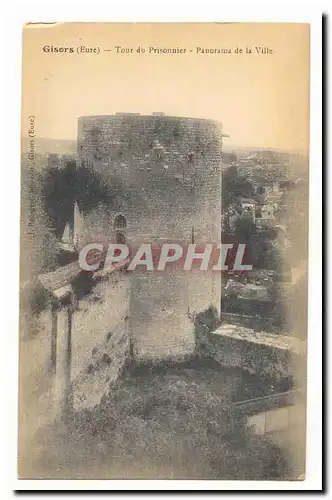 Gisors Cartes postales Tour du prisonnier Panorama de la ville
