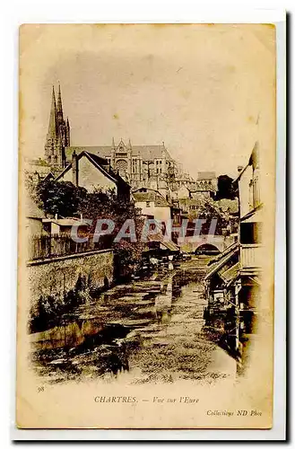 Chartres Cartes postales Vue sur l&#39Eure