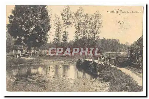 Villemeux Cartes postales Le pont St Pierre