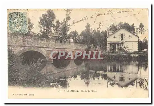 Villemeux Cartes postales Bords de l&#39Eure