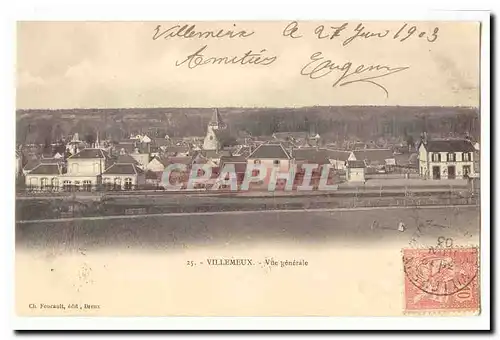 Villemeux Cartes postales Vue generale