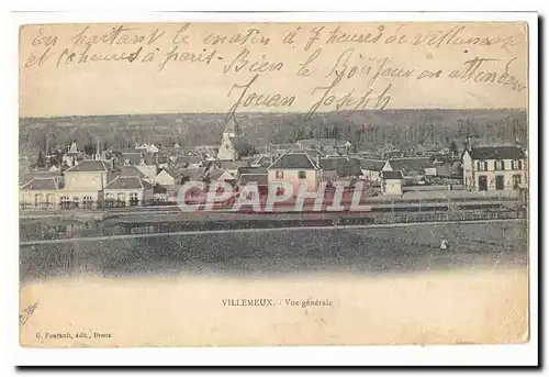 Villemeux Cartes postales Vue generale