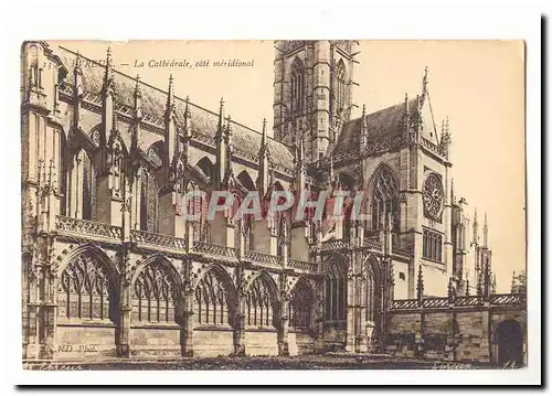 Evreux Cartes postales la cathedale cote meridional