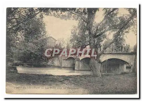 Pont de Cheruy Ansichtskarte AK Le pont sur la Bourbre