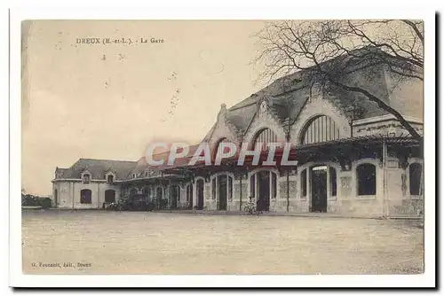 Dreux Cartes postales La gare