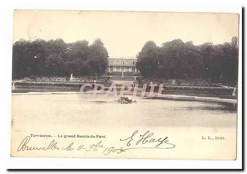 Belgique Tervuren Cartes postales Le grand bassin du parc