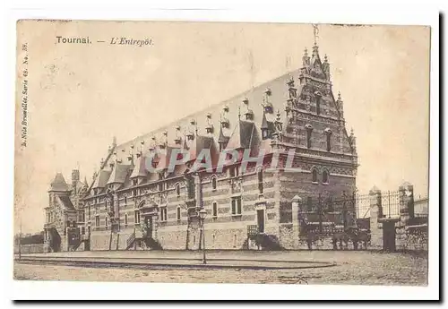 Belgique Tournai Cartes postales L&#39entrepot