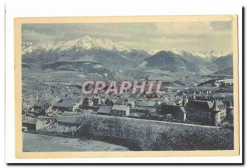 Dauphine Ansichtskarte AK La Mure (890m) vue generale et les montagnes de l&#39Oisans