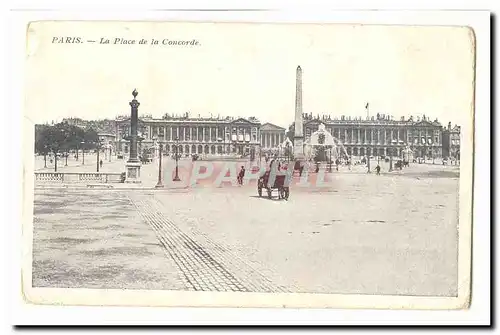 Paris (8eme) Ansichtskarte AK Place de la concorde