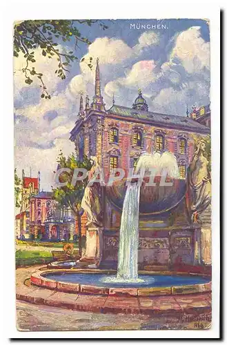 Allemagne Munchen Munich Cartes postales