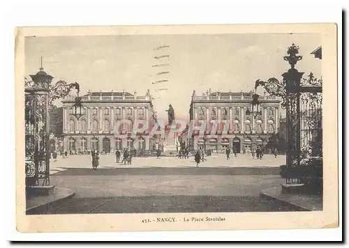 Nancy Cartes postales La place Stanislas