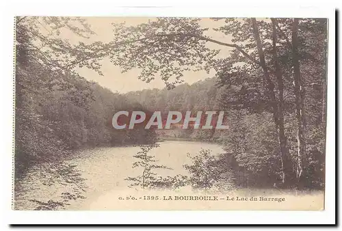 La Bourboule Cartes postales Le lac du barrage