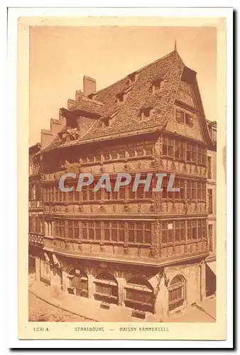 Strasbourg Cartes postales Maison Kammerzell