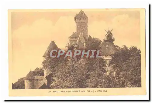 Haut Koenigsbourg Cartes postales Cote Est