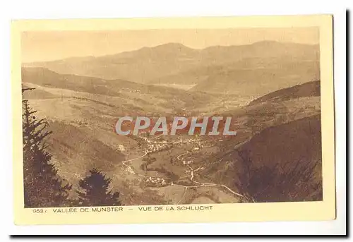 Vallee de Munster Cartes postales Vue de la Schlucht