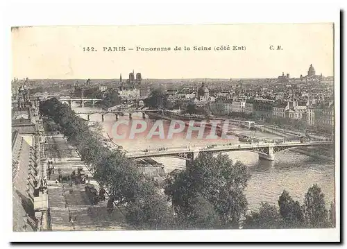 Paris (2eme) Ansichtskarte AK Panorama de la Seine (cote Est)