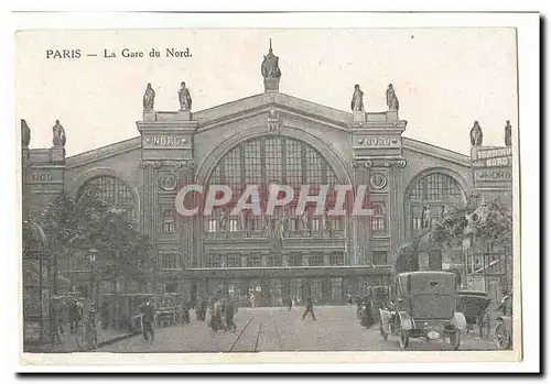 Paris (10eme) Cartes postales La gare du Nord