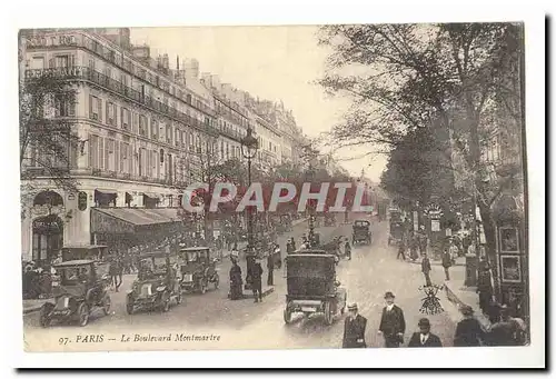 Paris (9eme) Ansichtskarte AK Le boulevard Montmartre