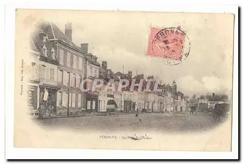 Peronne Cartes postales Quartier st Sauveur