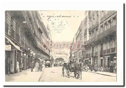 Paris (8eme) Cartes postales Rue Marbeuf (animee)