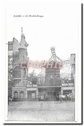 Paris (18eme) Ansichtskarte AK Le Moulin Rouge