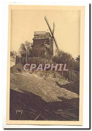 Paris (18eme) Cartes postales Moulin de la galette (Butter cake mill)