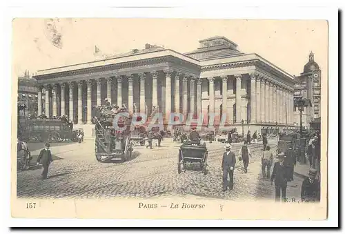 Paris (2eme) Ansichtskarte AK La Bourse