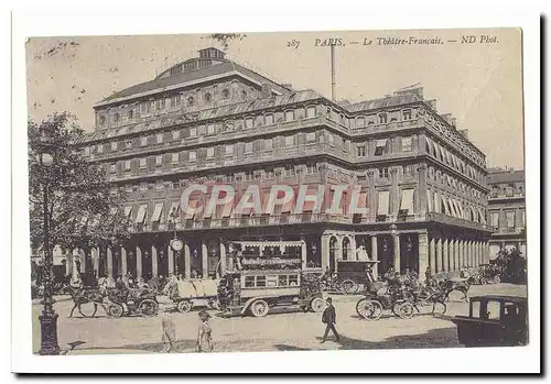 Paris (1er) Cartes postales Le theatre Francais