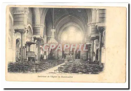 Cartes postales Interieur de l&#39eglise de Rambouillet