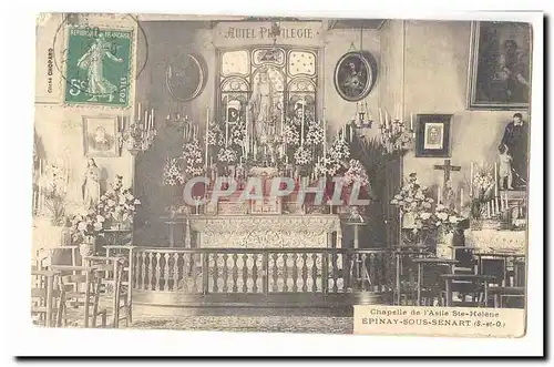 Cartes postales Chapelle de l'sile Ste Helene Epinay sous Senart