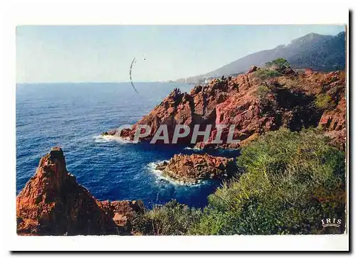 Falaises de la corniche d&#39or Cartes postales moderne