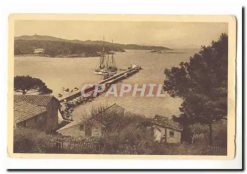 Iles d'Hyeres Cartes postales porquerolles La rade