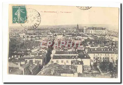 Montauban Cartes postales Vue generale