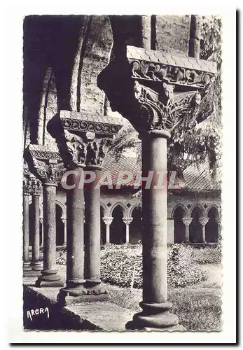 Abbaye de Moissac Cartes postales moderne Detail des chapiteaux du cloitre (2eme)