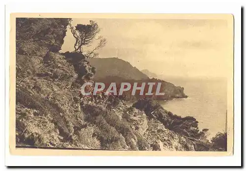 Les iles d&#39Hyeres Cartes postales Porquerolles Vue sur la pointe de l&#39Oustaou de Diou et le grand Seraine