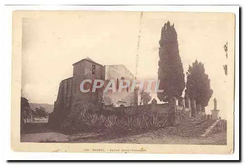 Bormes Ansichtskarte AK Eglise Saint Francois