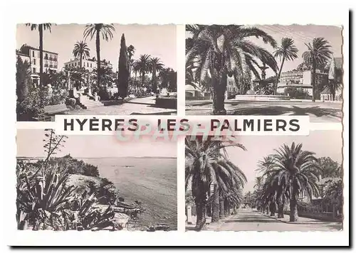 Hyeres les Palmiers Moderne Karte