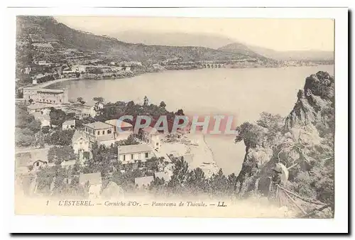 L&#39Esterel Cartes postales Corniche d&#39or Panorama de theoule