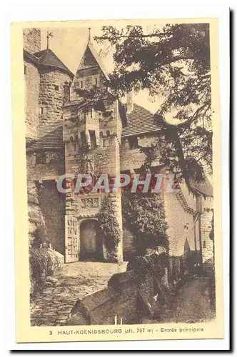 Haut Koenigsbourg (alt 757m) Cartes postales Entree principale