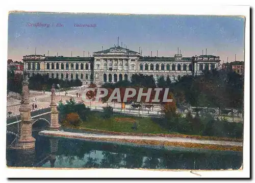 Strassburg Cartes postales Universitat