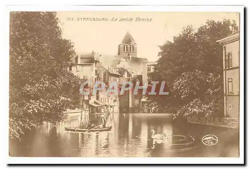 Strasbourg Cartes postales La petite Venise