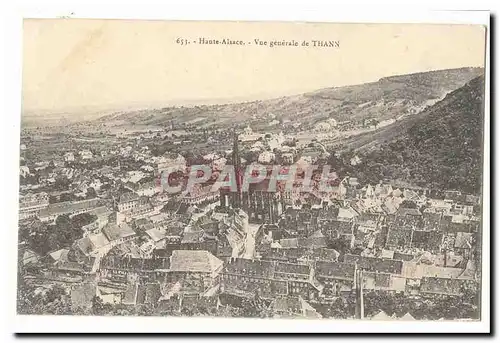 Haute Alsace Cartes postales Vue generale deThann