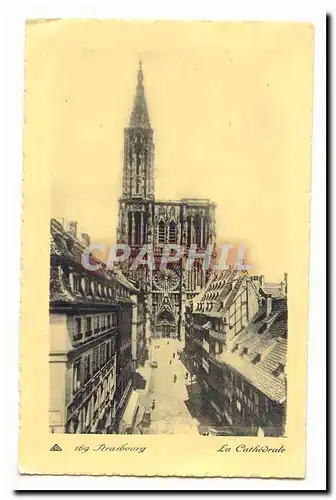 Strasbourg Cartes postales La cathedrale