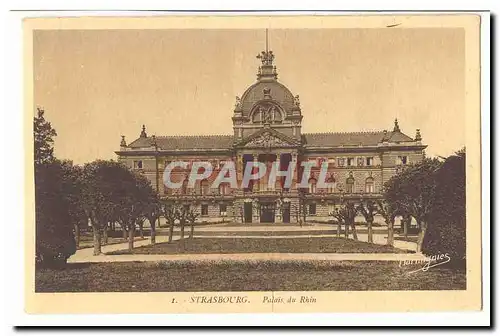 Strasbourg Cartes postales Palais du Rhin