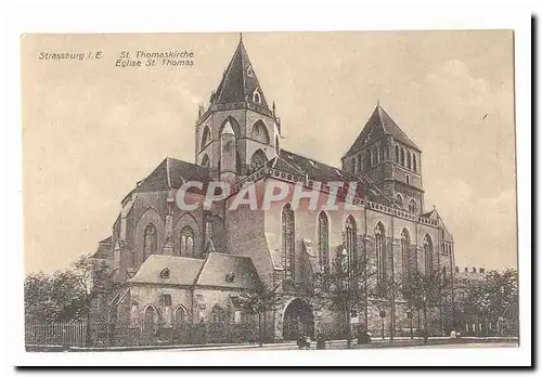 Strassburg Cartes postales St Thomaskirche Eglise St Thomas