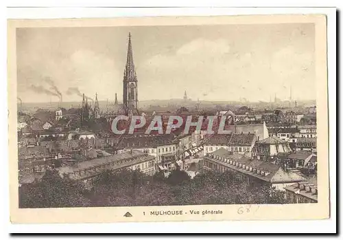 Mulhouse Cartes postales Vue generale