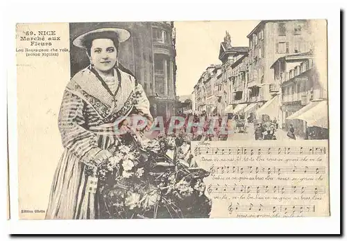 Nice Cartes postales Marche aux fleurs