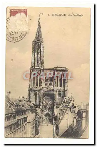 Strasbourg Cartes postales LA cathedrale