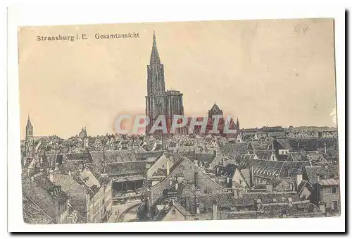 Strasbourg Cartes postales Gesamtansicht